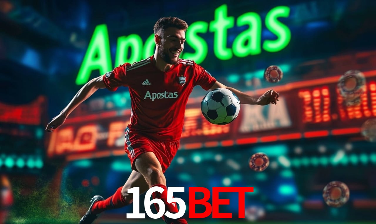 Interface do App 165bet